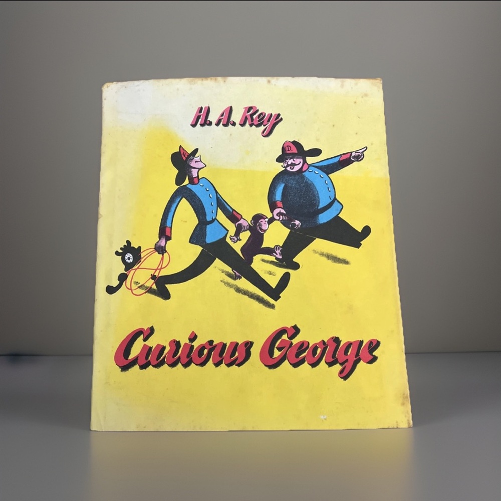 Vintage Curious George Children's Book by H.A. Rey